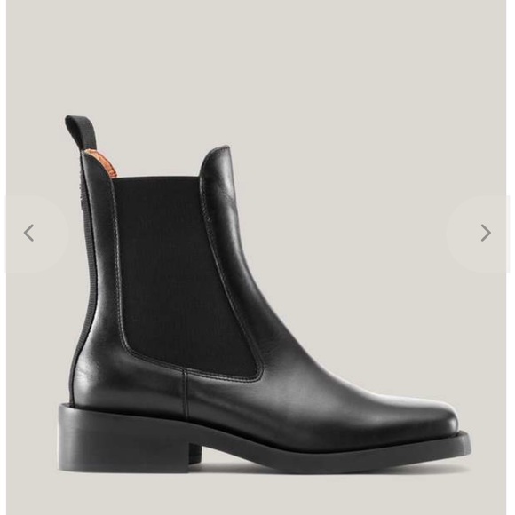 Ganni Square Toe Chelsea Boots (40) - Picture 2 of 6